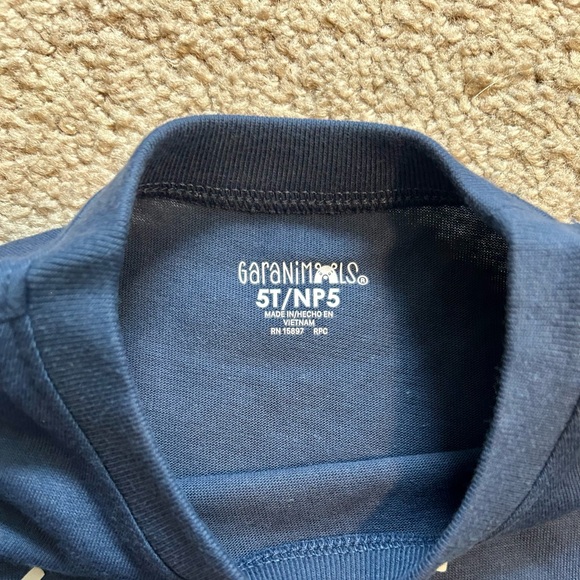 Garanimals Navy Blue Sea Graphic Tee - Picture 4 of 6